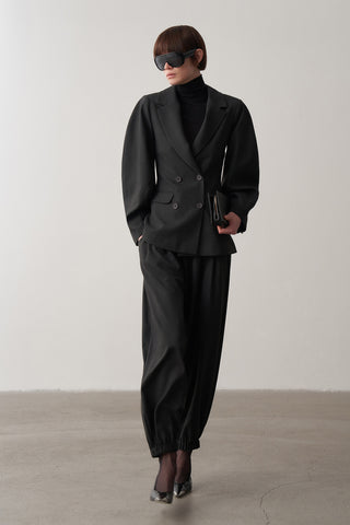 Nora Balon Kol Kruvaze Blazer Ceket