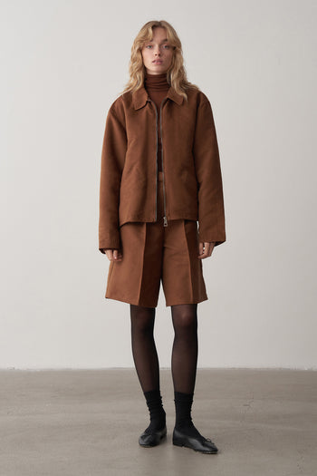 Süet Oversize Ceket