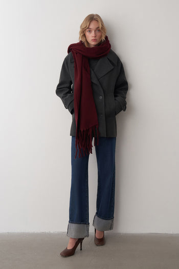 Püskül Detaylı Atkı