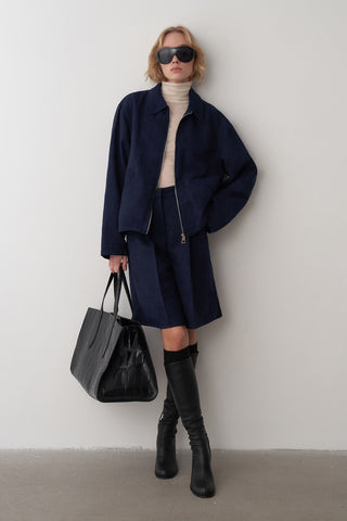 Süet Oversize Ceket