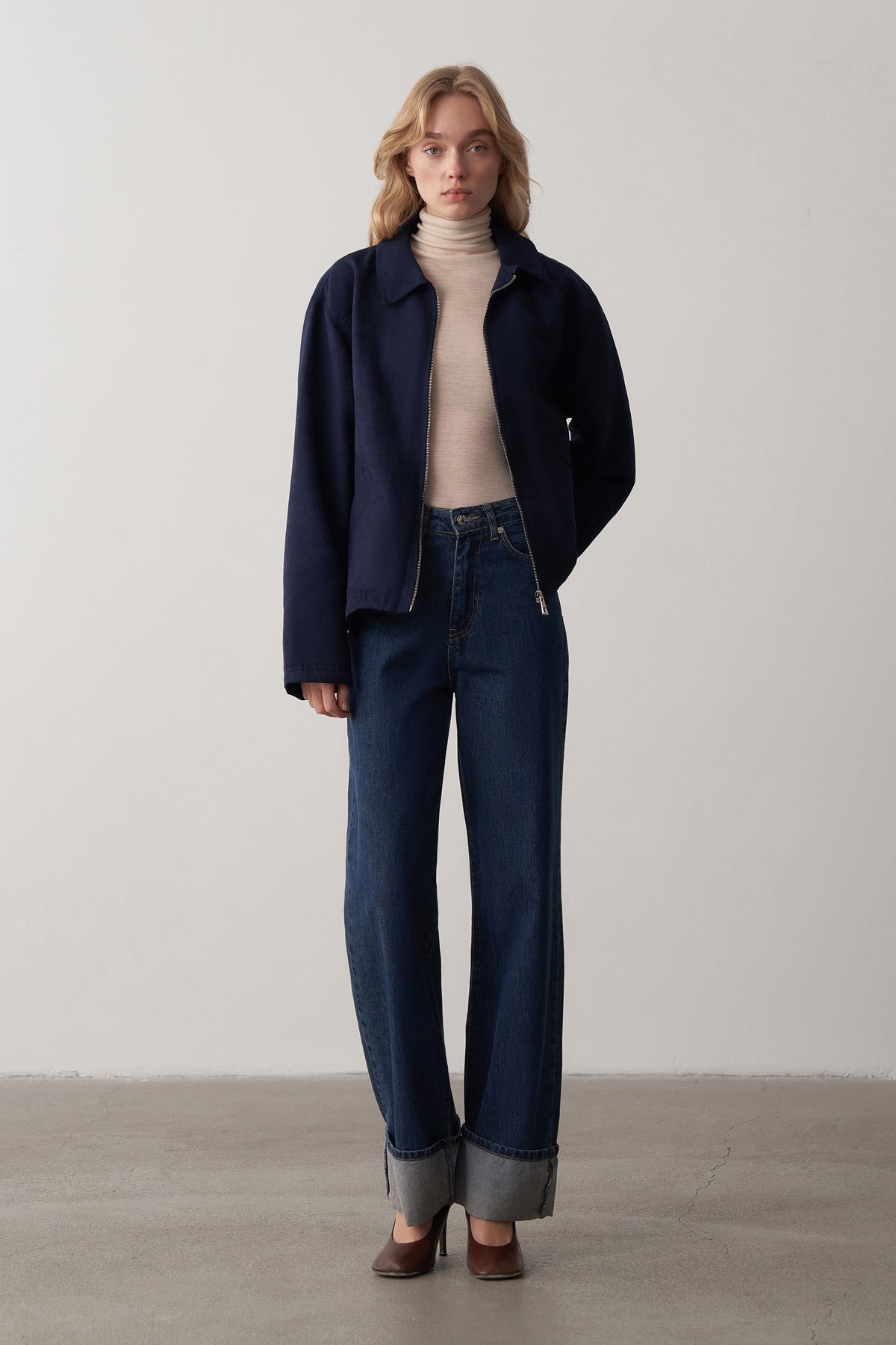 Süet Oversize Ceket