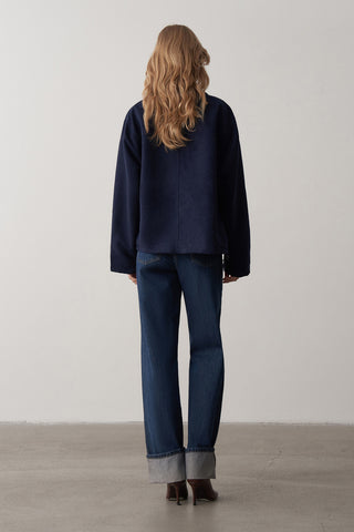 Süet Oversize Ceket