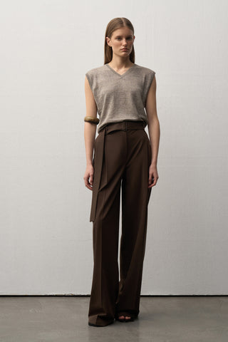 Limited Edition Kemerli Palazzo Pantolon