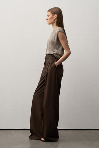 Limited Edition Kemerli Palazzo Pantolon