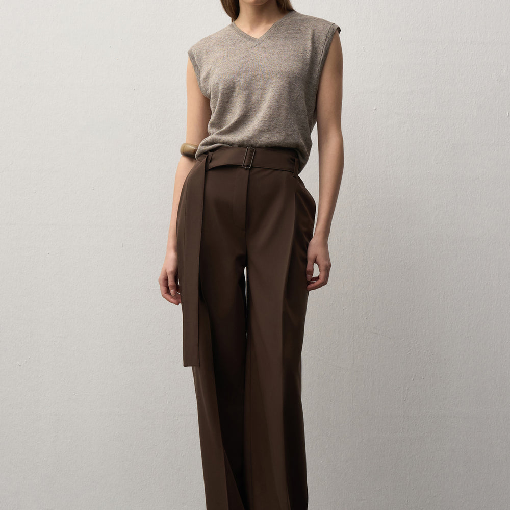 Limited Edition Kemerli Palazzo Pantolon