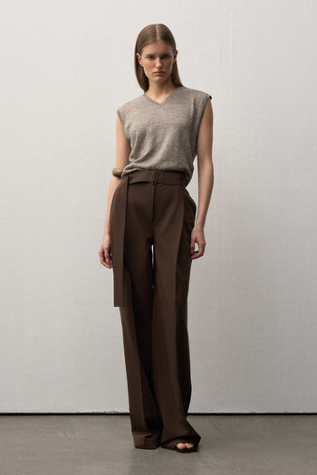 Limited Edition Kemerli Palazzo Pantolon