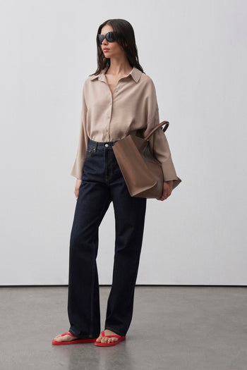 Lora Oversize Gömlek