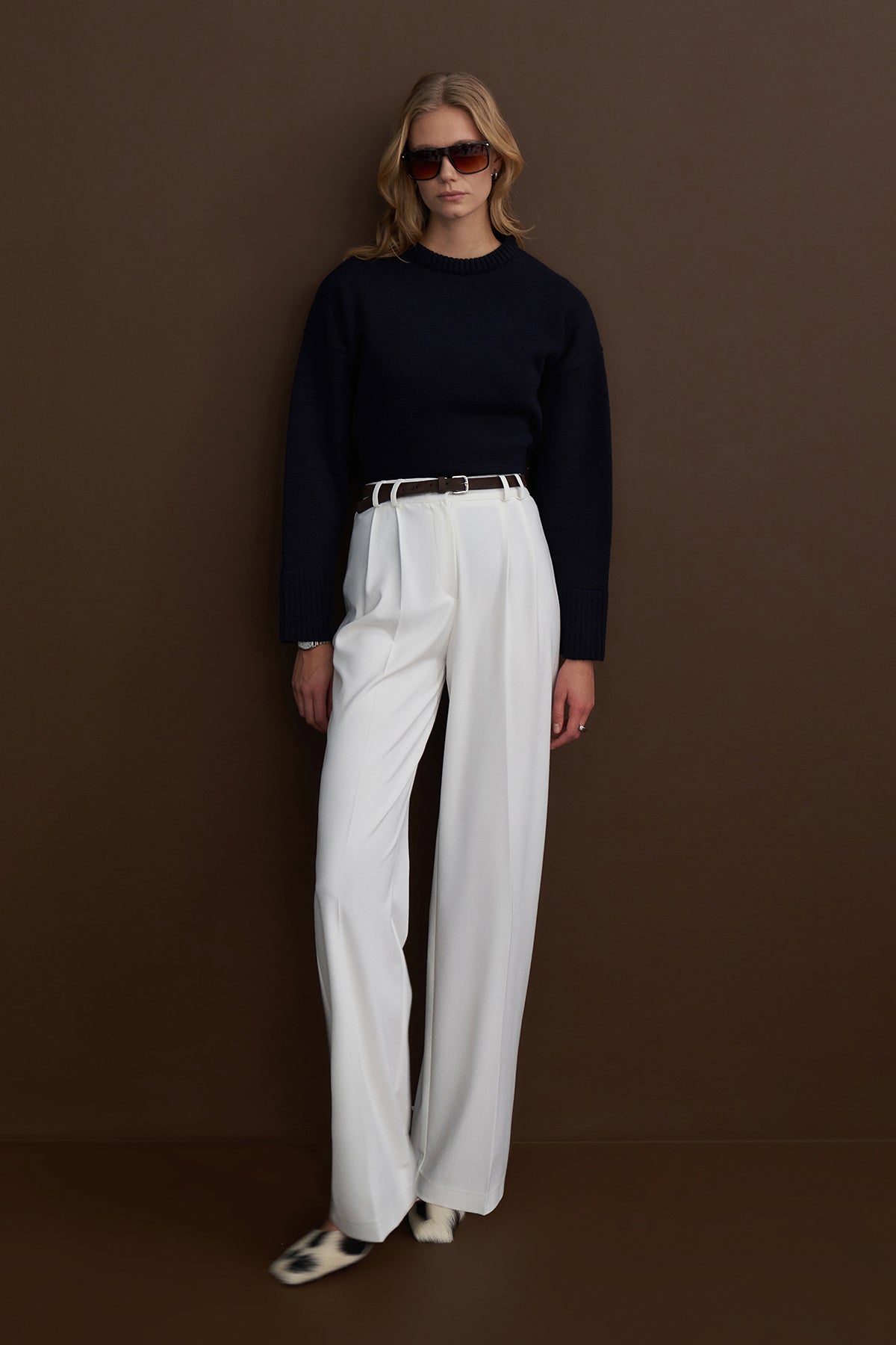Bisiklet Yaka Oversize Kazak