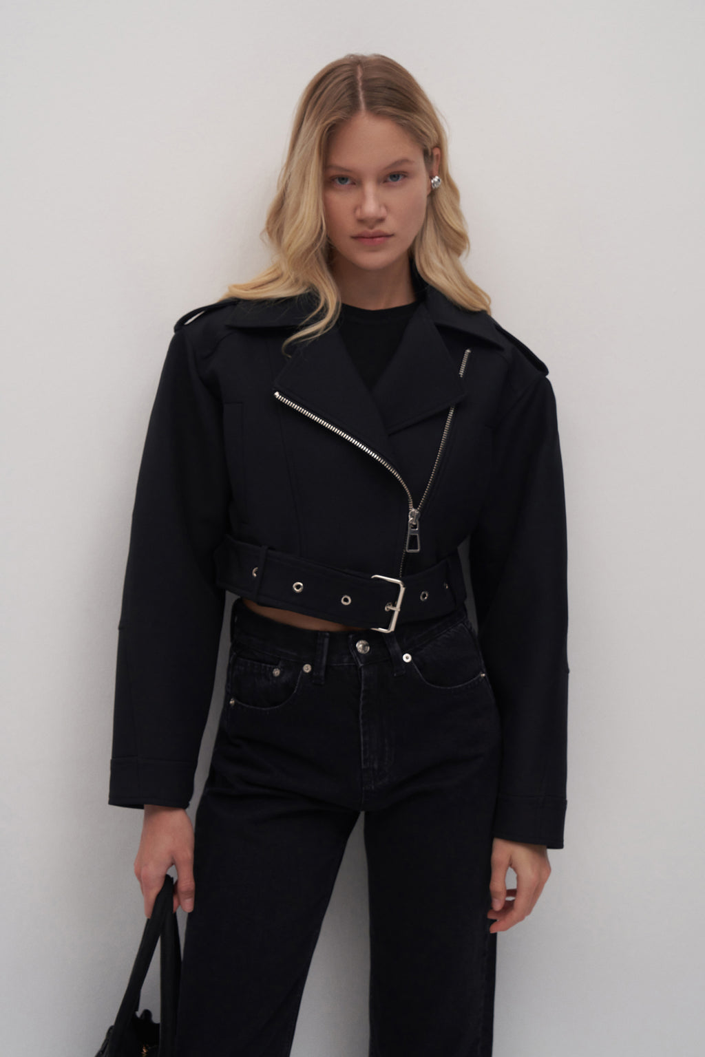 Crop Biker Ceket | Winter Drop | Mathilda Store
