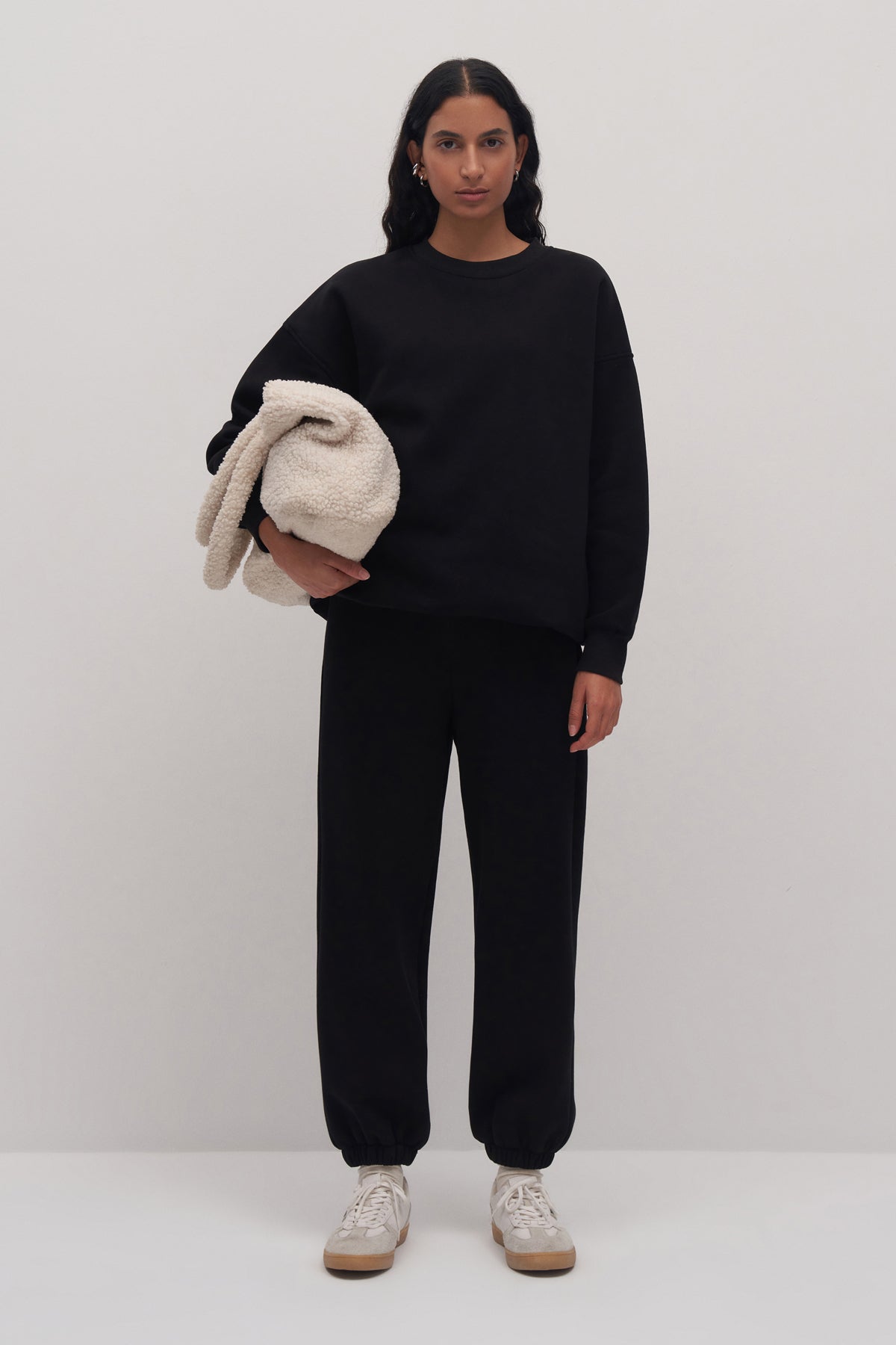 Basic Oversize Sweatshirt Jogger Eşofman Takım