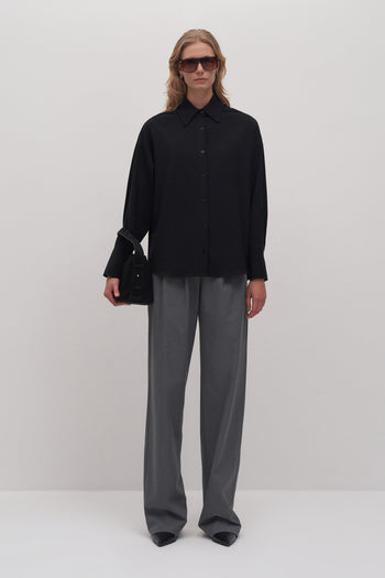 Private Edition Nakış Detaylı Oversize Gömlek