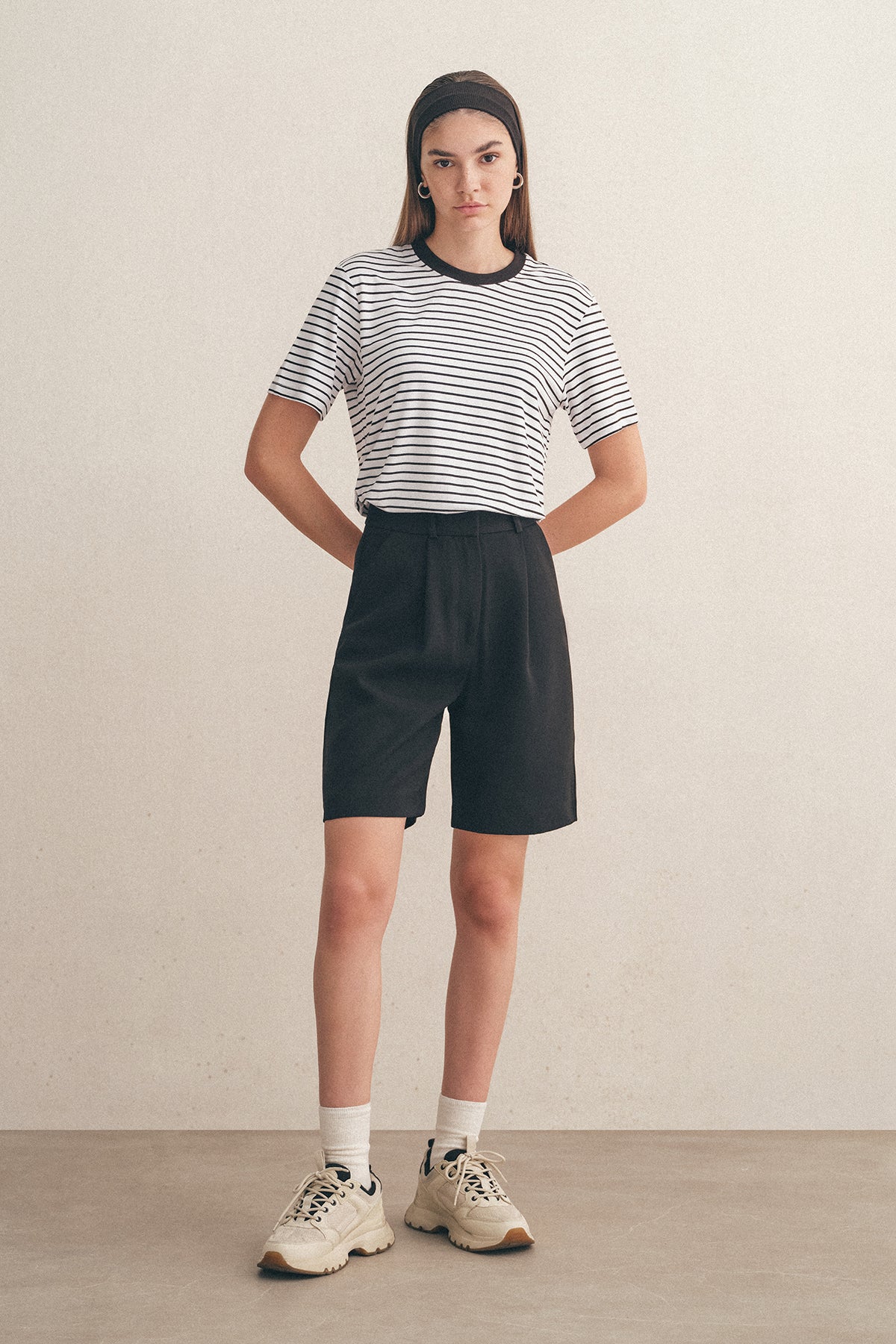 Basic Çizgili T-shirt