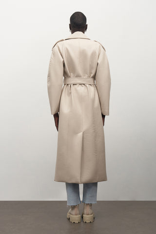 Maxi Deri Trenchcoat