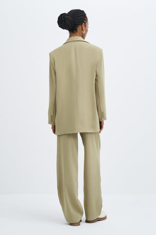 Elegane Special Edition Ceket Palazzo Pantolon Takım