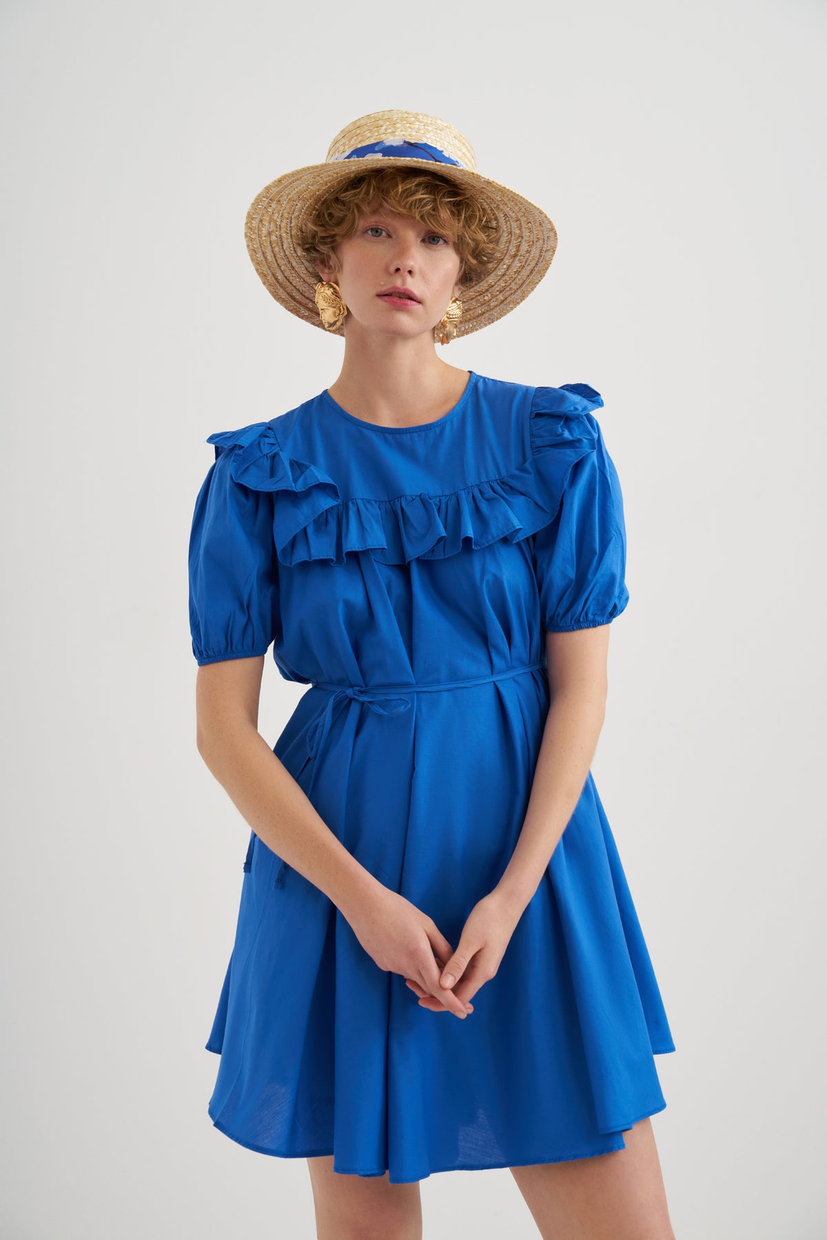 Mini Poplin Elbise